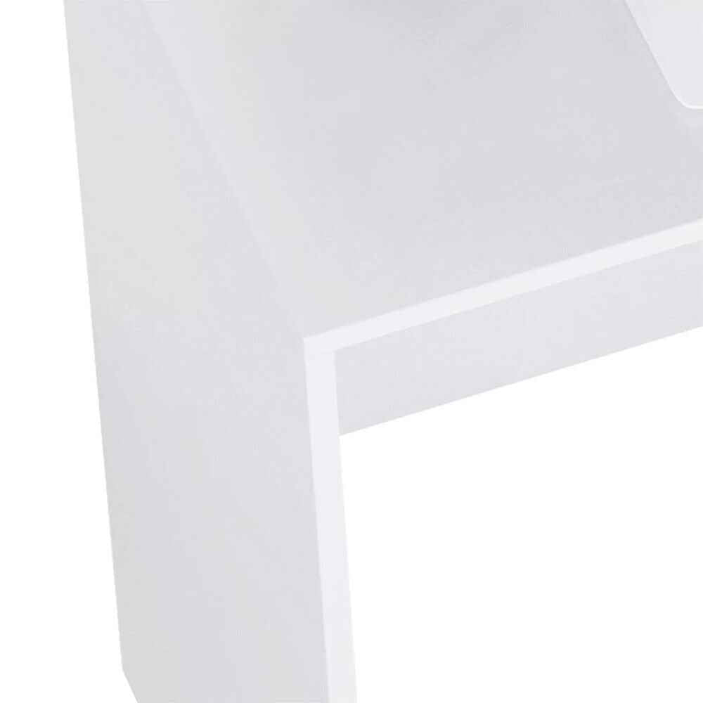 100cm Computer Desk Study Writing Table PC Laptop Desk with Drawer 2 Shelves