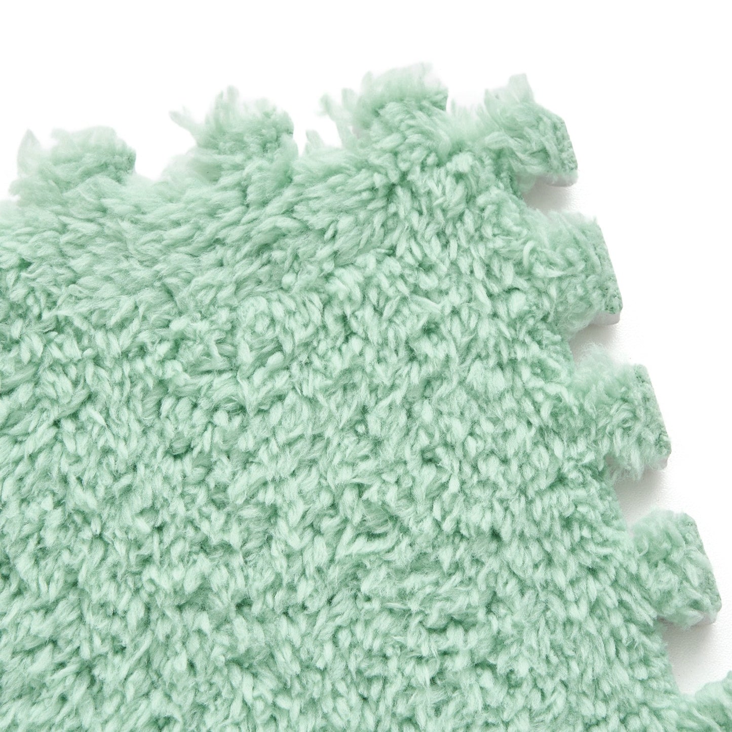 Plush EVA Foam Carpet Tiles 12/24pcs Interlocking Floor Mat Soft Cozy Anti-slip