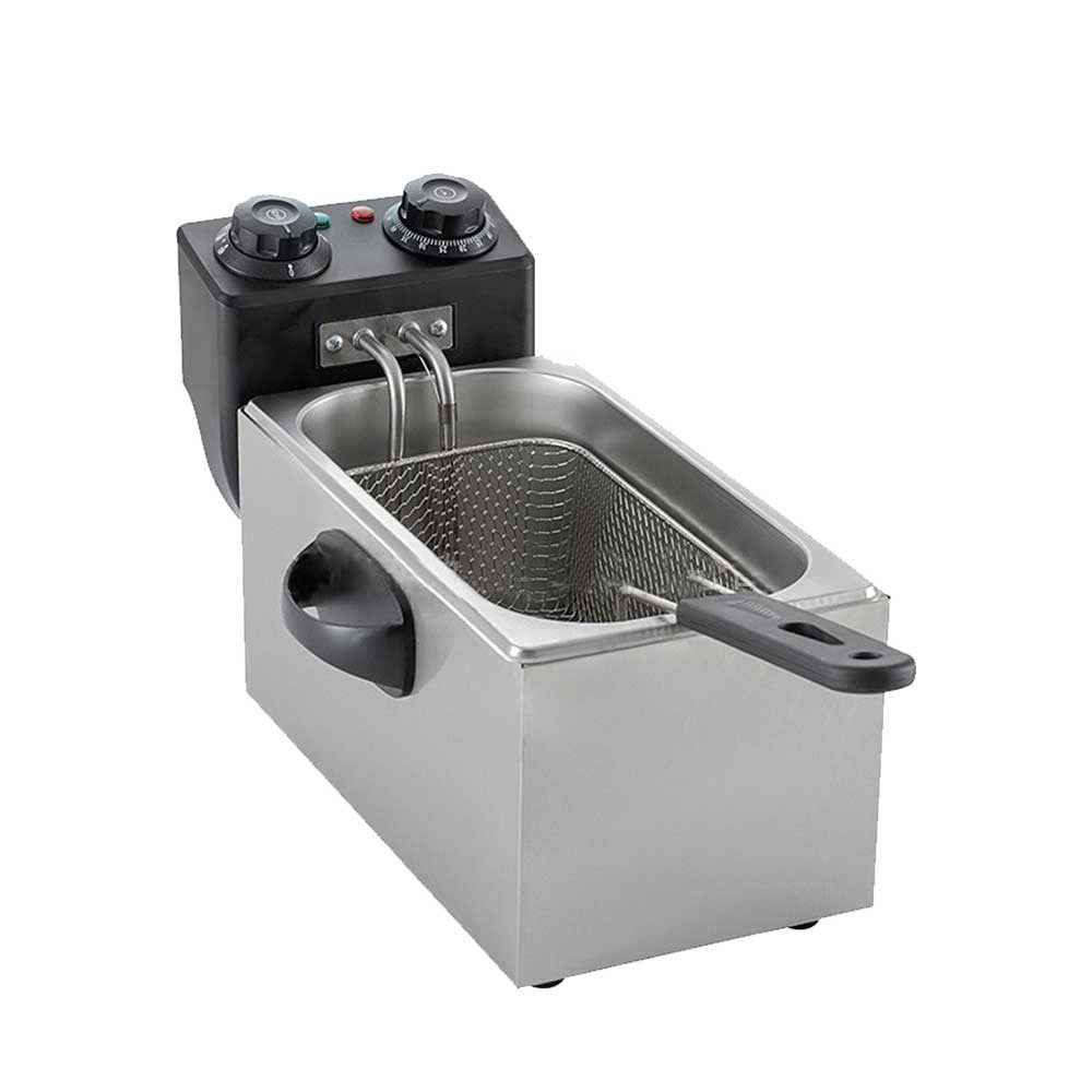 2000W Deep Fat Chip Fryer 3L Basket Oil Fried Chips Safe Basket Handle UK