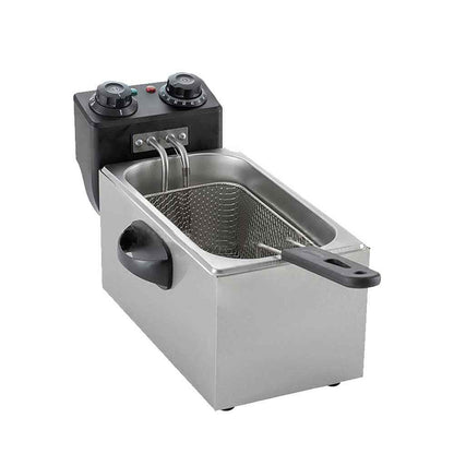 2000W Deep Fat Chip Fryer 3L Basket Oil Fried Chips Safe Basket Handle UK