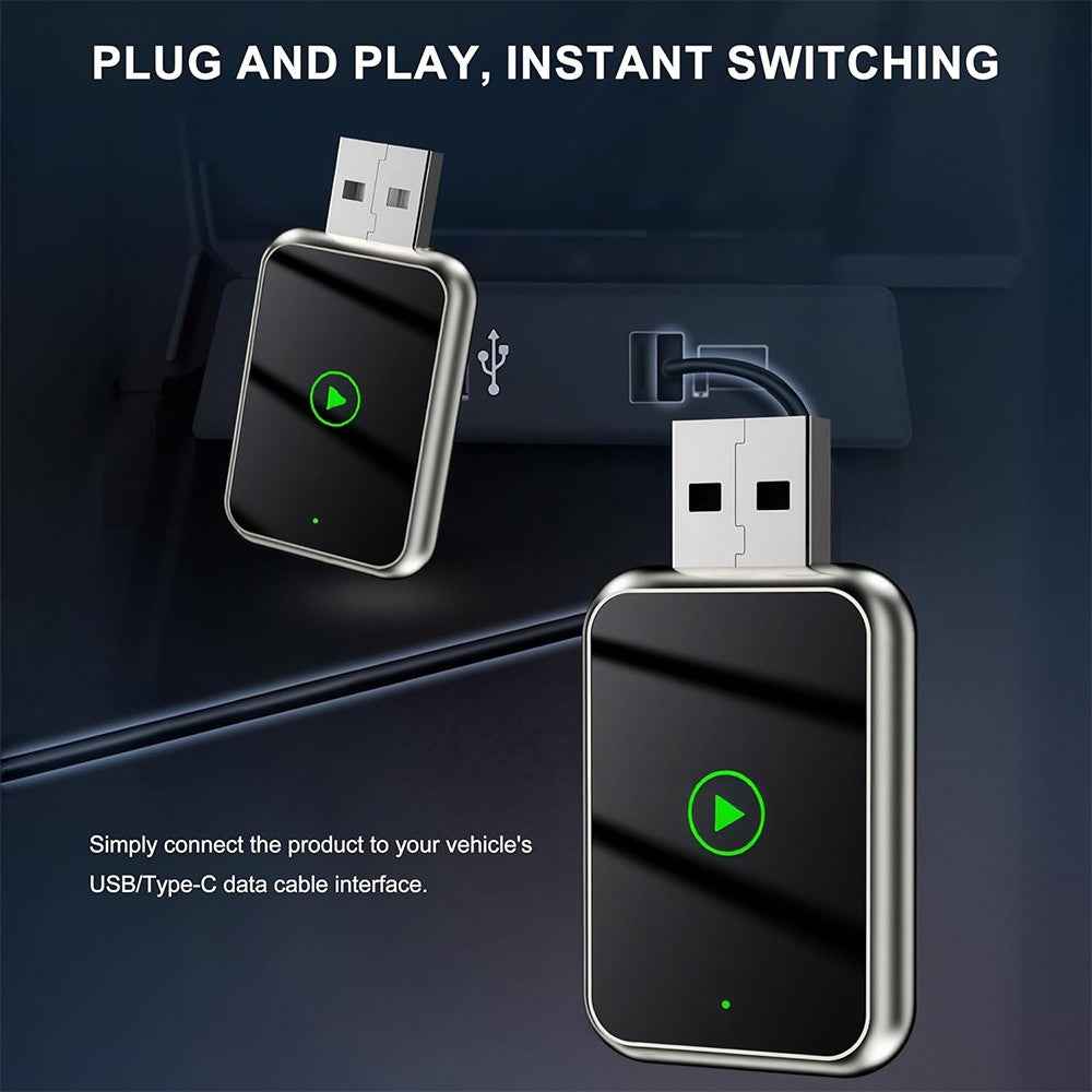 Wireless CarPlay Adapter For Iphone & Andorid Carplay, Wireless CarPlay Dongle