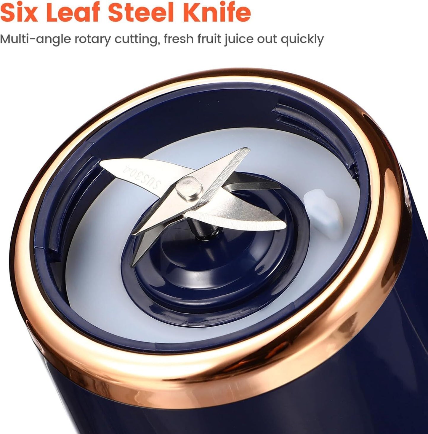 Electric Juice Maker Portable Blender Smoothie Mini Juicer Fruit Machine 400ml