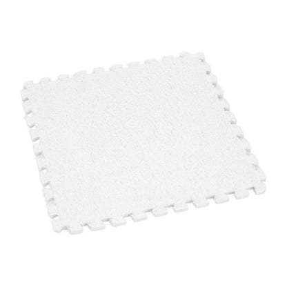 24pcs Interlocking Floor Mat Plush Foam Carpet Tiles Fluffy Square Area Carpets