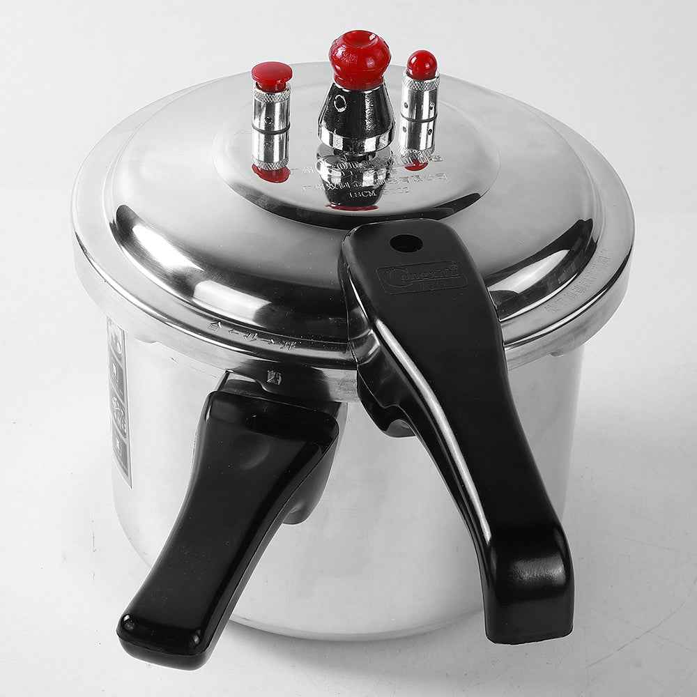 Home Dual Handle Aluminum Pressure Cooker 5/7/9 Litre Kitchen Catering Cookware