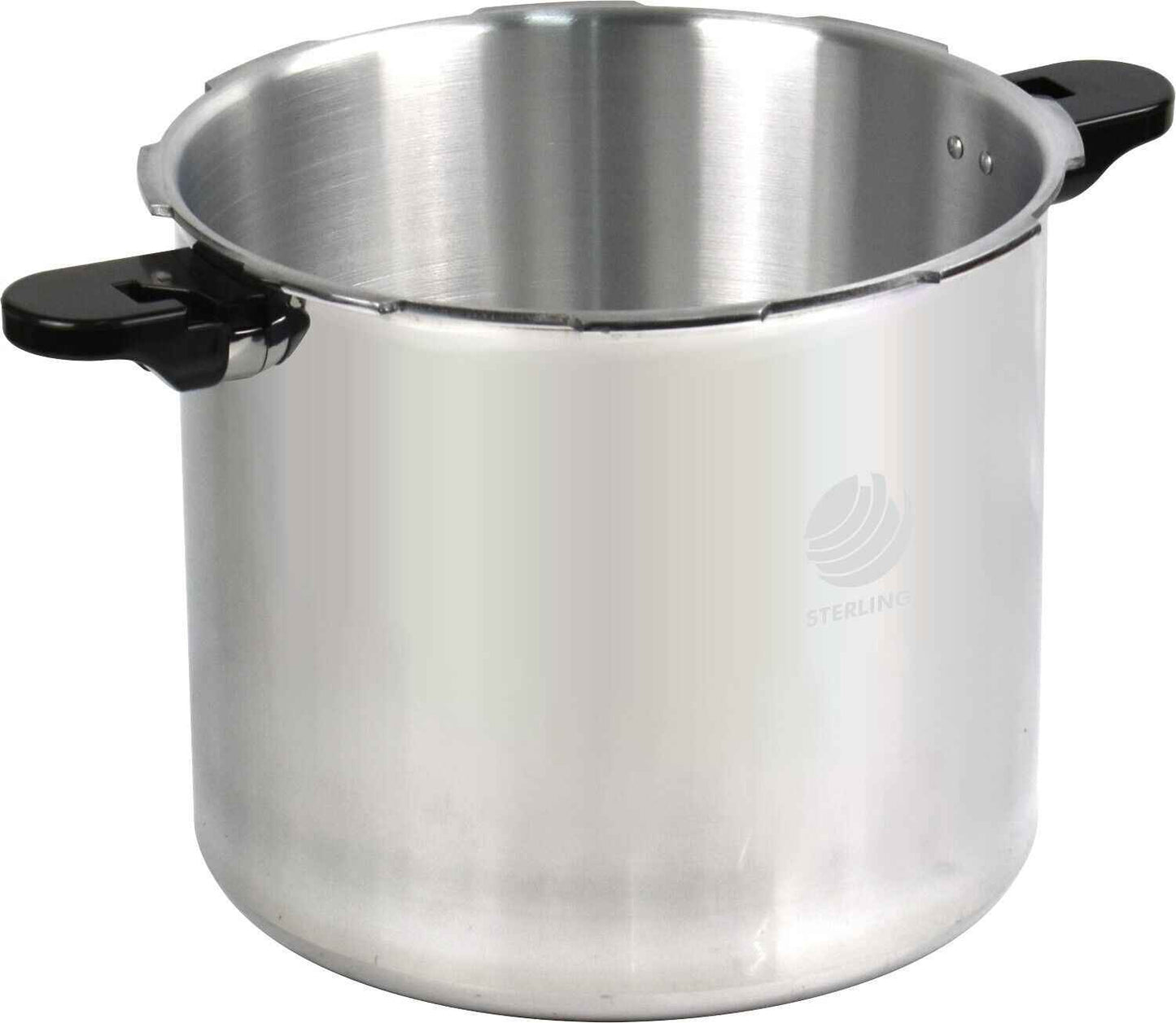 Aluminium Induction Pressure Cooker Dual Handle Kitchen Catering Cookware