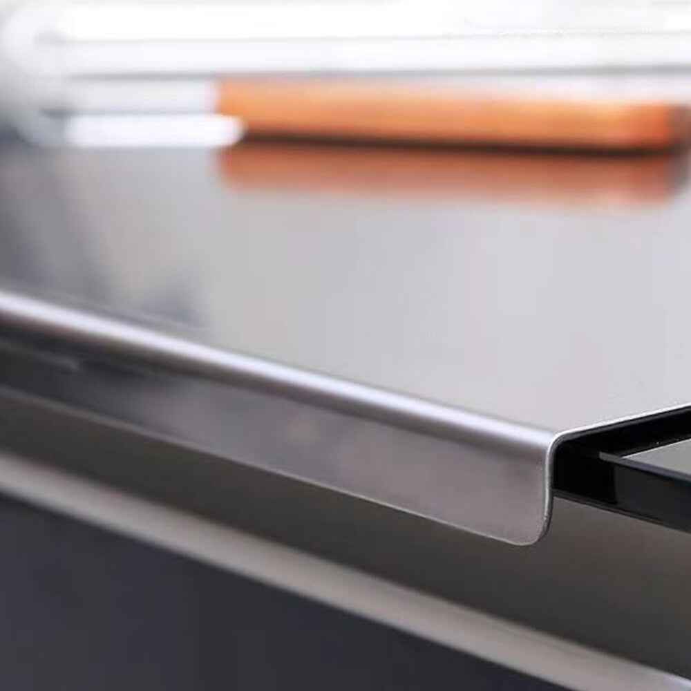 Stainless Steel Cutting Chopping Board Dough Board Meat Bread Kitchen Worktop