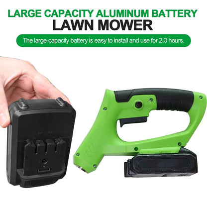 21V Cordless Electric Strimmer Grass Trimmer Weed Cutter Garden Edger +2 Battery