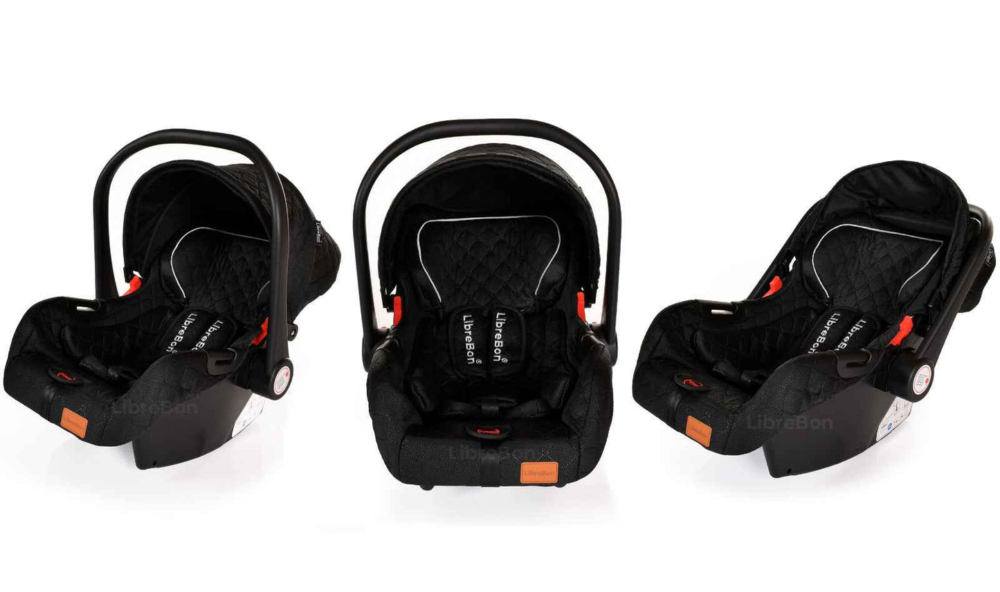 3 in 1 Pram Newborn Baby Buggy Set Travel System with Car Seat Folding Pushchair