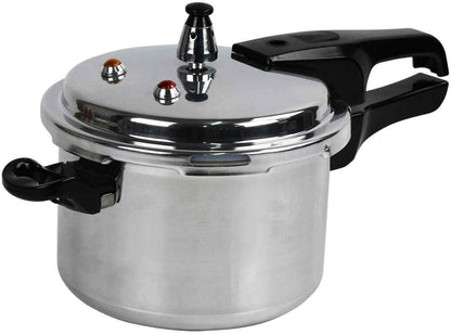 Aluminium Induction Pressure Cooker Dual Handle Kitchen Catering Cookware