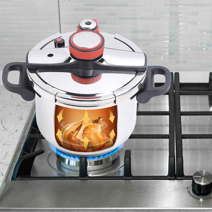 HINSINC 6L Pressure Cooker aluminum Pressure Cooker Kitchen Catering Cookware