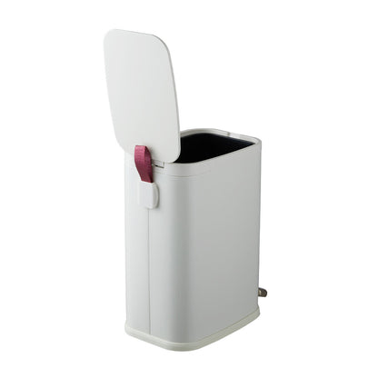 Pedal Bin Dustbin Stainless Steel Waste w/Bucket & Removable Lid Kitchen Bedroom