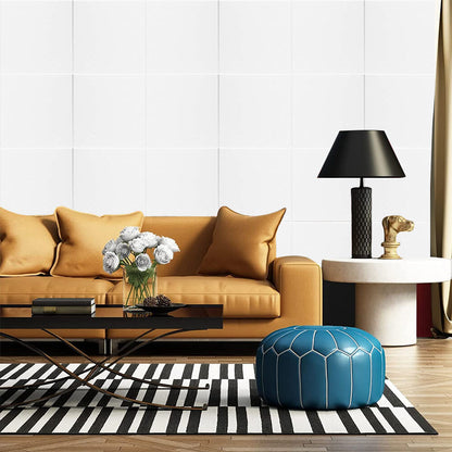 12x Self-adhesive Acoustic Wall Panel Tiles Studio Sound Proofing Insulation Pad