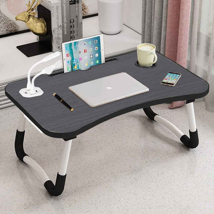 Folding Laptop Bed Table Sofa Breakfast Tray Portable Computer Lap Desk Stand