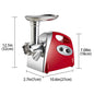 220V Electric Meat Grinder Multifunction Stainless Steel Mincer Sausage Stuffer