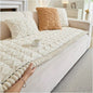Thick Warm Plush Sofa Slip Covers Non Slip Throw Couch Cover Furniture Protector
