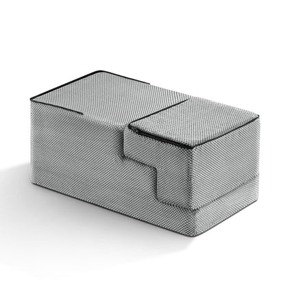 3/4/5 Steps Dog Stairs Pet For Bed Sofa Cats Ladder Ramp With Removable Cover UK