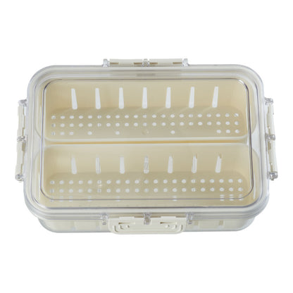 Fridge Box Holder Kitchen Cupboard Organiser Food Storage Dividers Container Lid