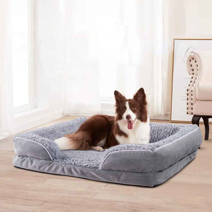 XXL Orthopedic Dog Bed Tremendous Sofa Bed Rich Foam Cushion Cradle Waterproof