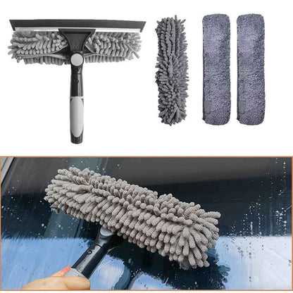 Telescopic Extendable Window Cleaner Equipment Glass Cleaning 4.5m Squeegee UK