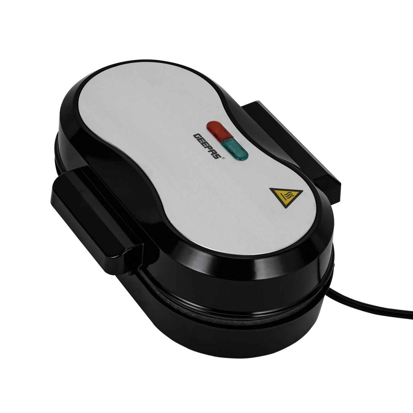 GEEPAS Dual Omelette Maker Non-Stick Deep Fill Cooking Plates Double Egg Cooker