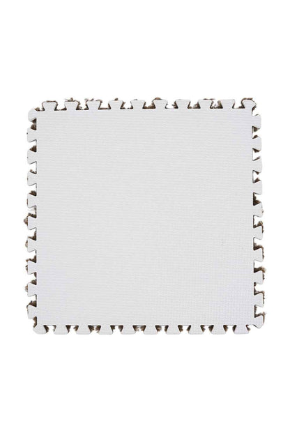 24pcs Interlocking Floor Mat Plush Foam Carpet Tiles Fluffy Square Area Carpets