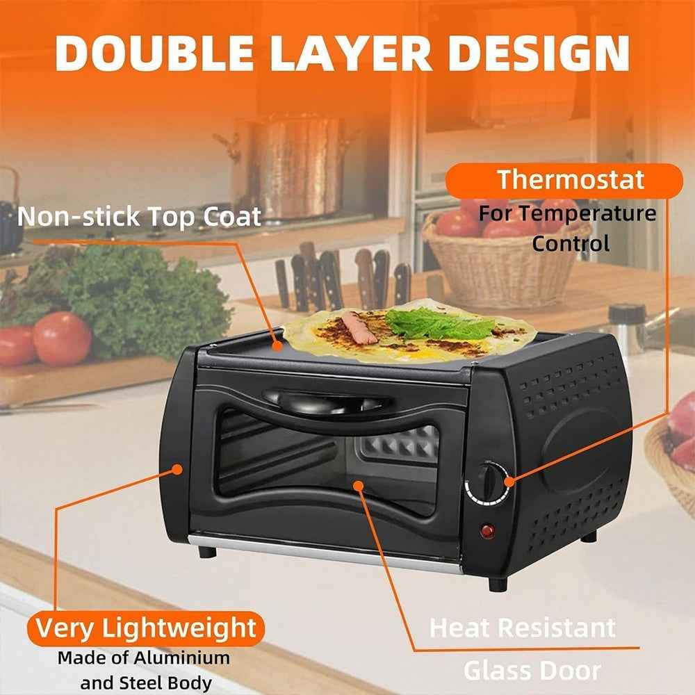 2100W Mini Tandoor Oven Chapati Roti Lahmacun Manakish Pizza Naan Bread Maker