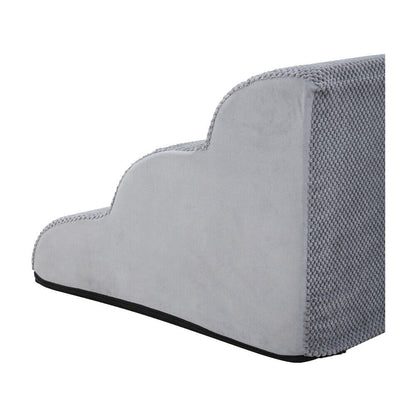 3/4/5 Steps Dog Stairs Pet For Bed Sofa Cats Ladder Ramp With Removable Cover UK