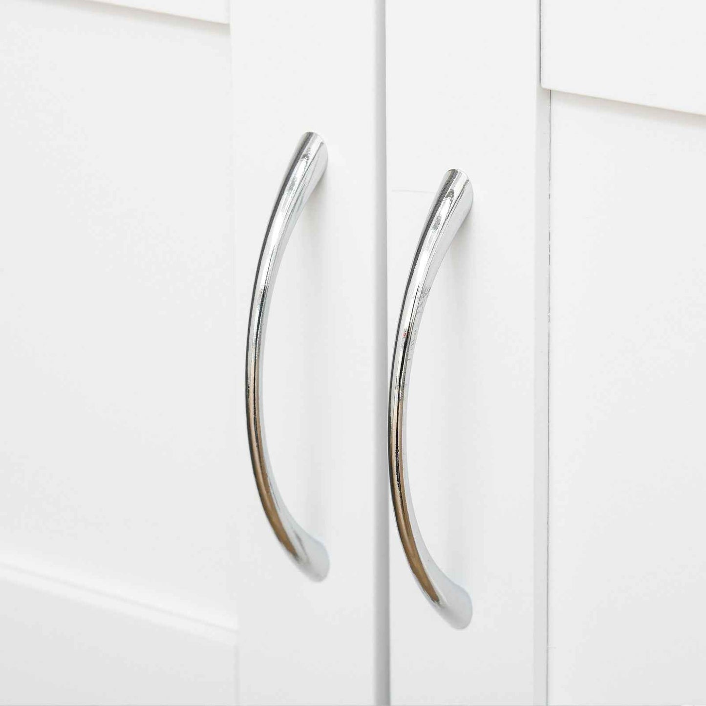 Rolling Kitchen Island Trolley Storage Cart with Rubberwood Top, Drawer, White