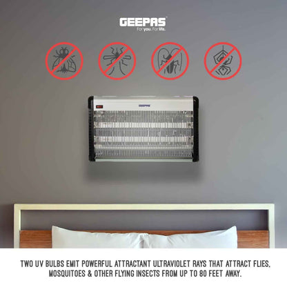 GEEPAS 30W Electric UV Light Insect Mosquito Fly Bug Zapper Killer