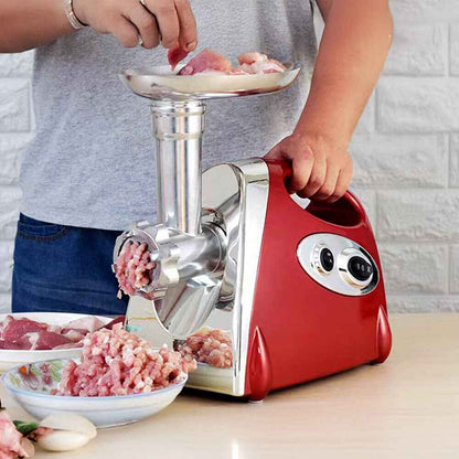 2800W Electric Meat Grinder Mincer Sausage Maker Filler Home w/3 Grinding Plates