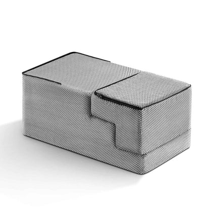 3/4/5 Steps Dog Stairs Pet For Bed Sofa Cats Ladder Ramp With Removable Cover UK