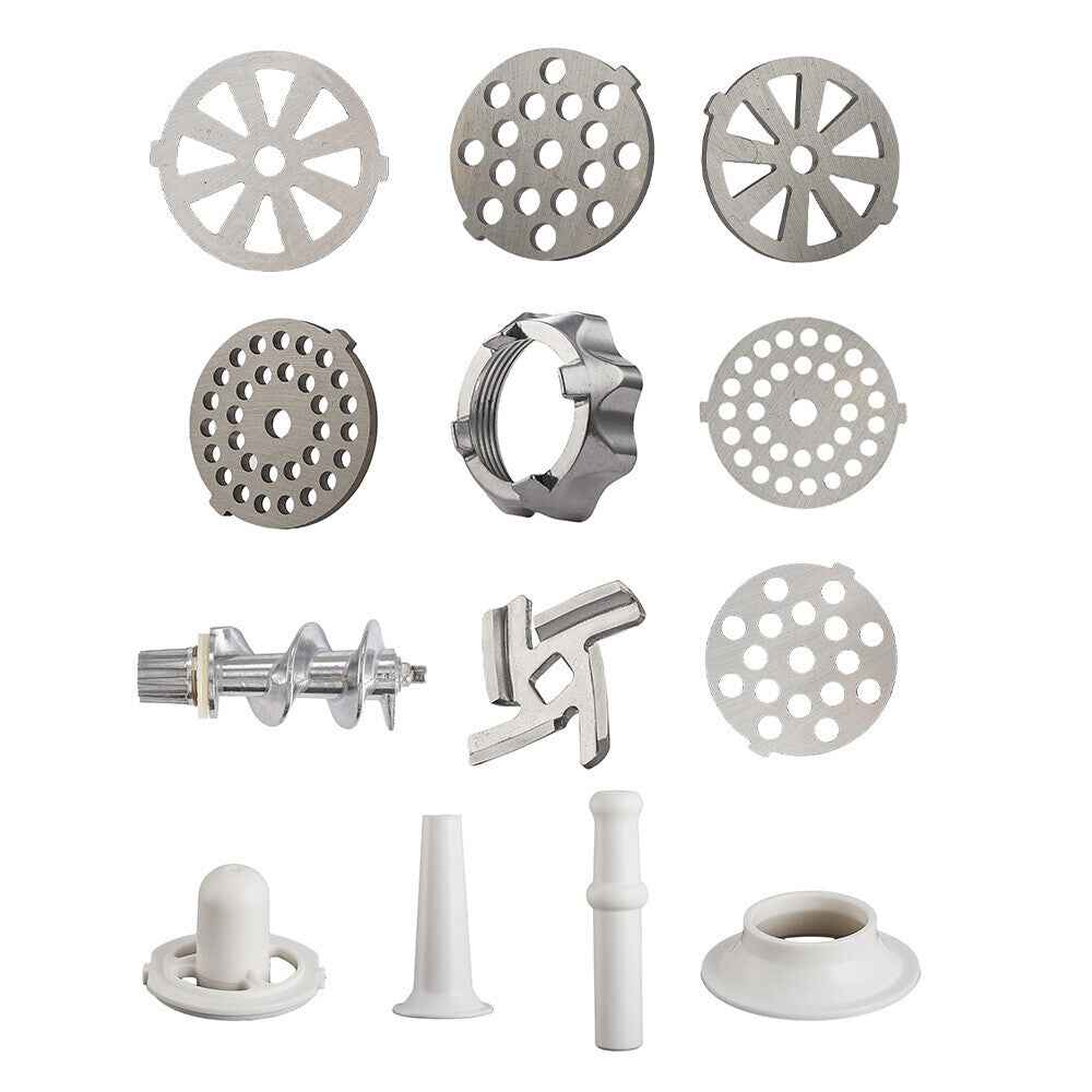 2800W Electric Meat Grinder Mincer Sausage Maker Filler Home w/3 Grinding Plates