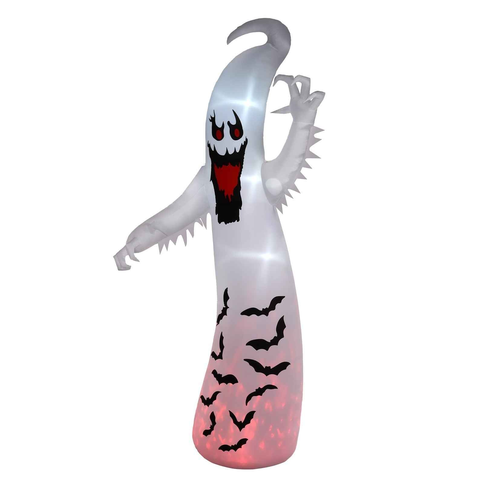 11.8FT Halloween Inflatable Spooky Ghost, Blow Up Outdoor Decoration for Garden