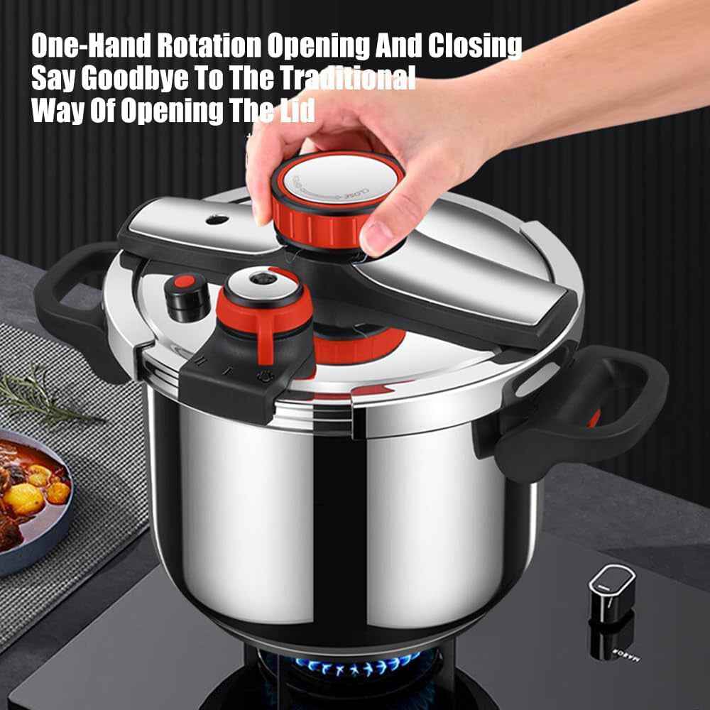 HINSINC 6L Pressure Cooker aluminum Pressure Cooker Kitchen Catering Cookware