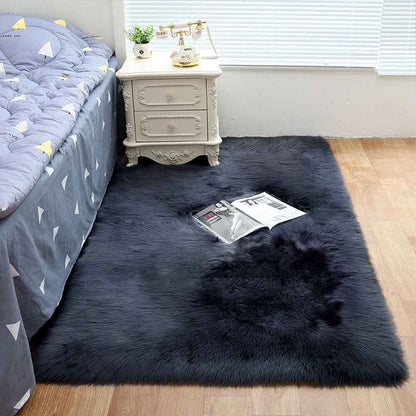 Fluffy Rugs Anti-Slip Large Shaggy Rug Super Soft Mat Living Room Bedroom Carpet