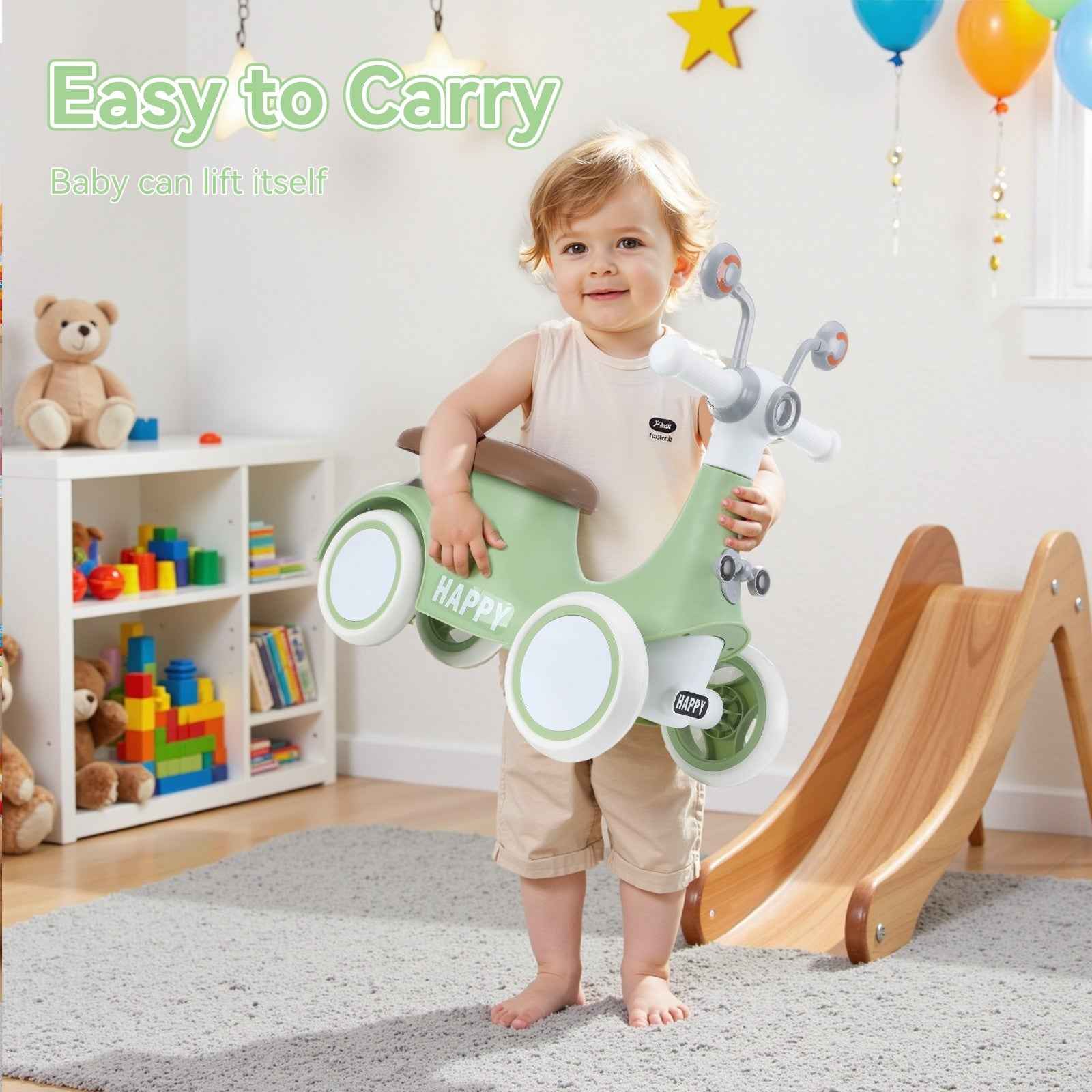 Baby Balance Bike for 1 Year Old Boys Girls, 12-24 Months Toddler Balance Bike