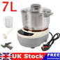 220V 7L Electric Dough Mixer Home Auto Kneading Proofing Dough Maker Machine UK