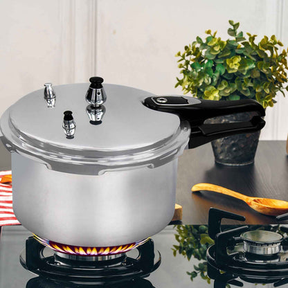 3.5/6/7.5 Litre Dual Handle aluminum Pressure Cooker Kitchen Catering Cookware