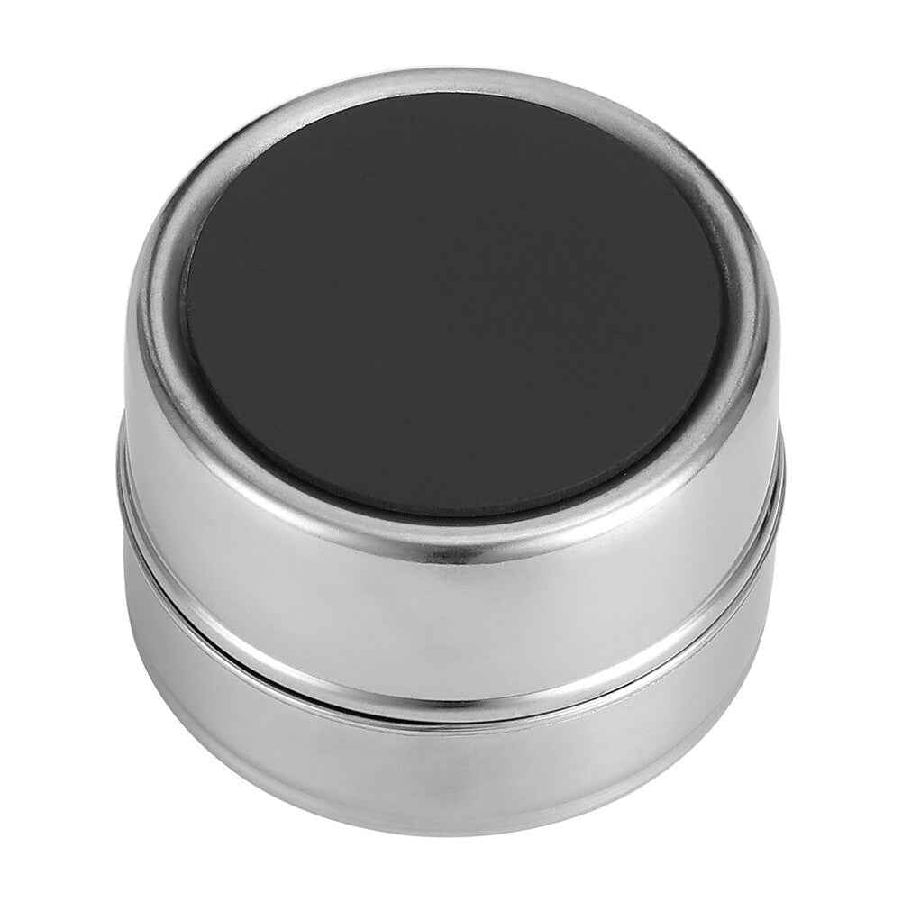 12x Magnetic Spice Jars BBQ Shaker Lids Seasoning Tins Container Stainless Steel