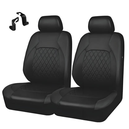 4PCS FULL SET FRONT REAR FABRIC CAR SEAT COVERS PROTECTORS UNIVERSAL WASHABLE UK