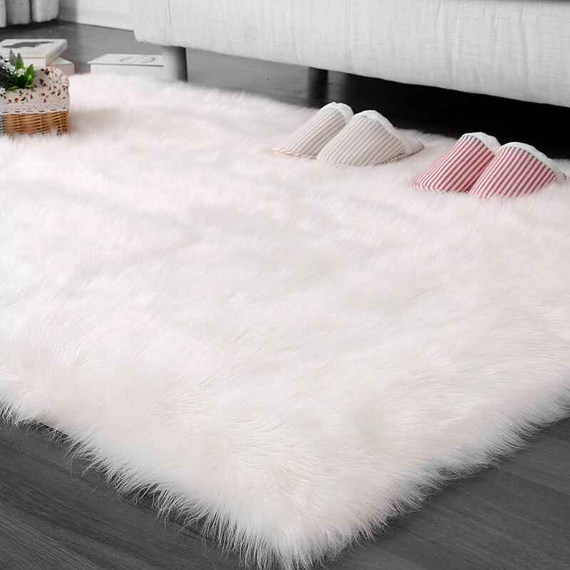 Fluffy Rugs Anti-Slip Large Shaggy Rug Super Soft Mat Living Room Bedroom Carpet