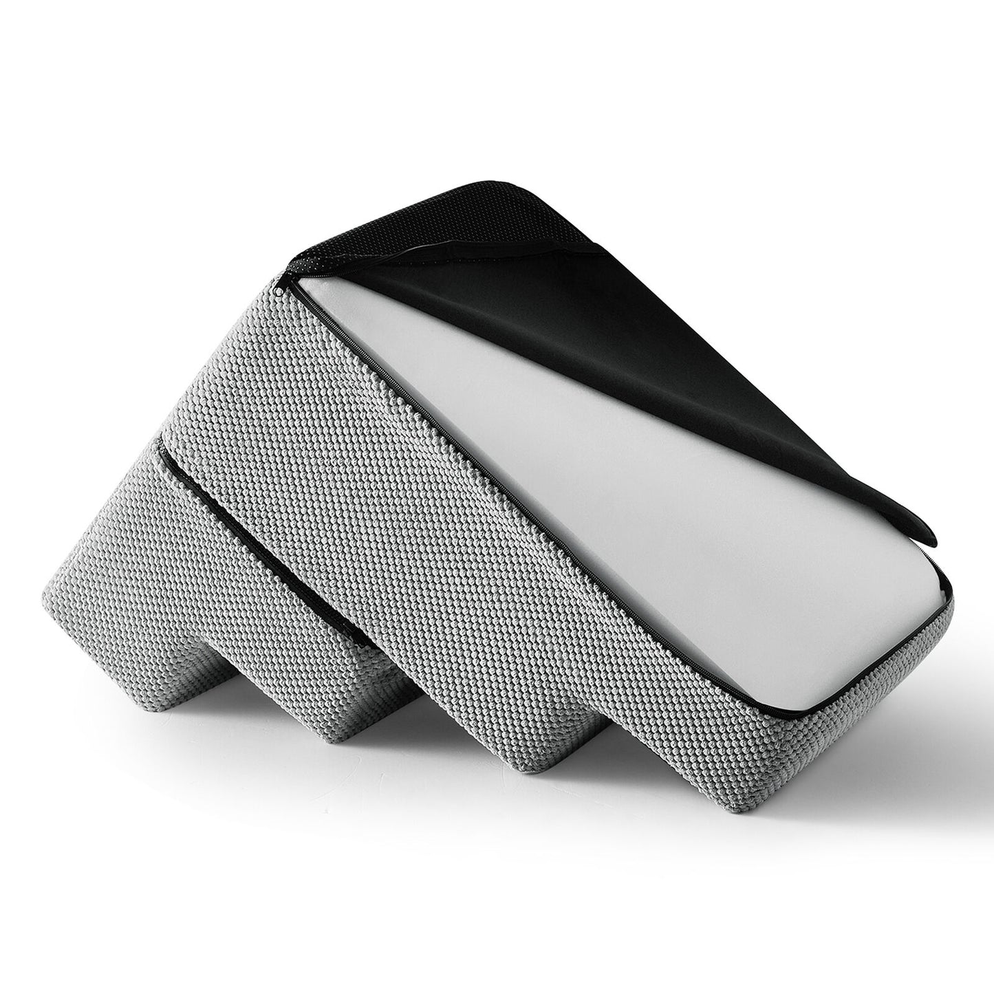 3/4/5 Steps Dog Stairs Pet For Bed Sofa Cats Ladder Ramp With Removable Cover UK