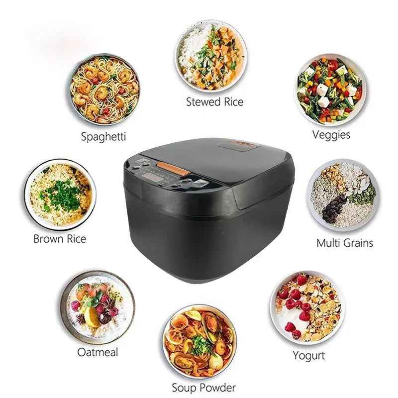 Intelligent Appointment Timing Heating High-fire Fast Cooking 5L Rice Cooker