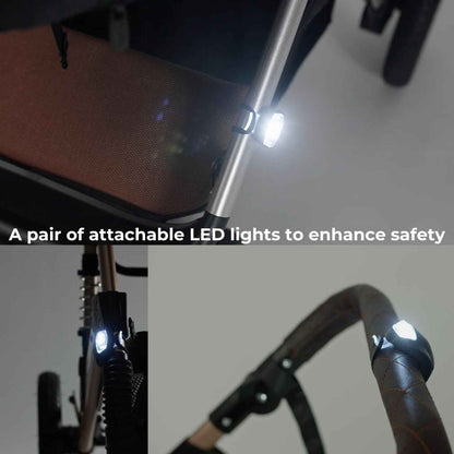 3 in 1 Pram Newborn Baby Buggy Set Travel System with Car Seat Folding Pushchair