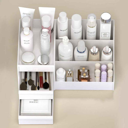 Bedroom Dressing Table Makeup Cosmetics Organiser Home Desktop Tidy Storage Box