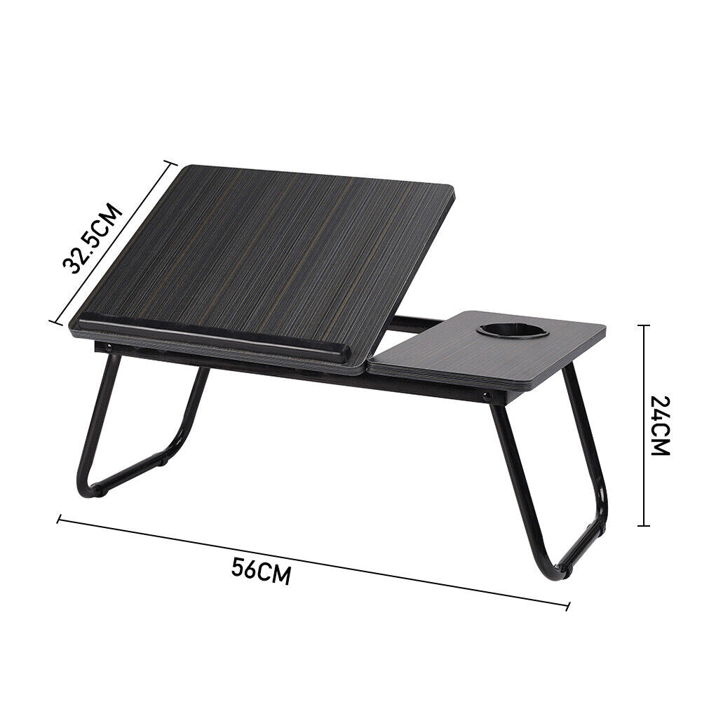 Folding Laptop Bed Table Sofa Breakfast Tray Portable Computer Lap Desk Stand
