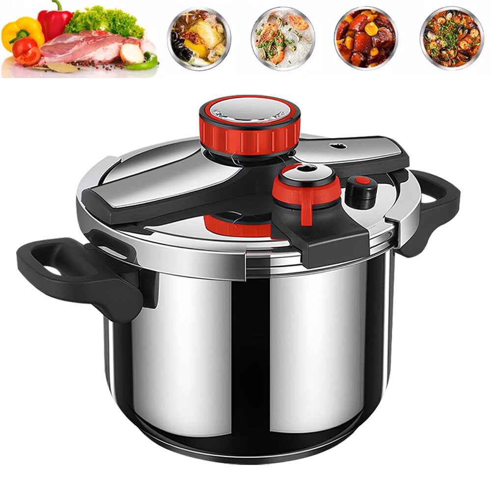 HINSINC 6L Pressure Cooker aluminum Pressure Cooker Kitchen Catering Cookware
