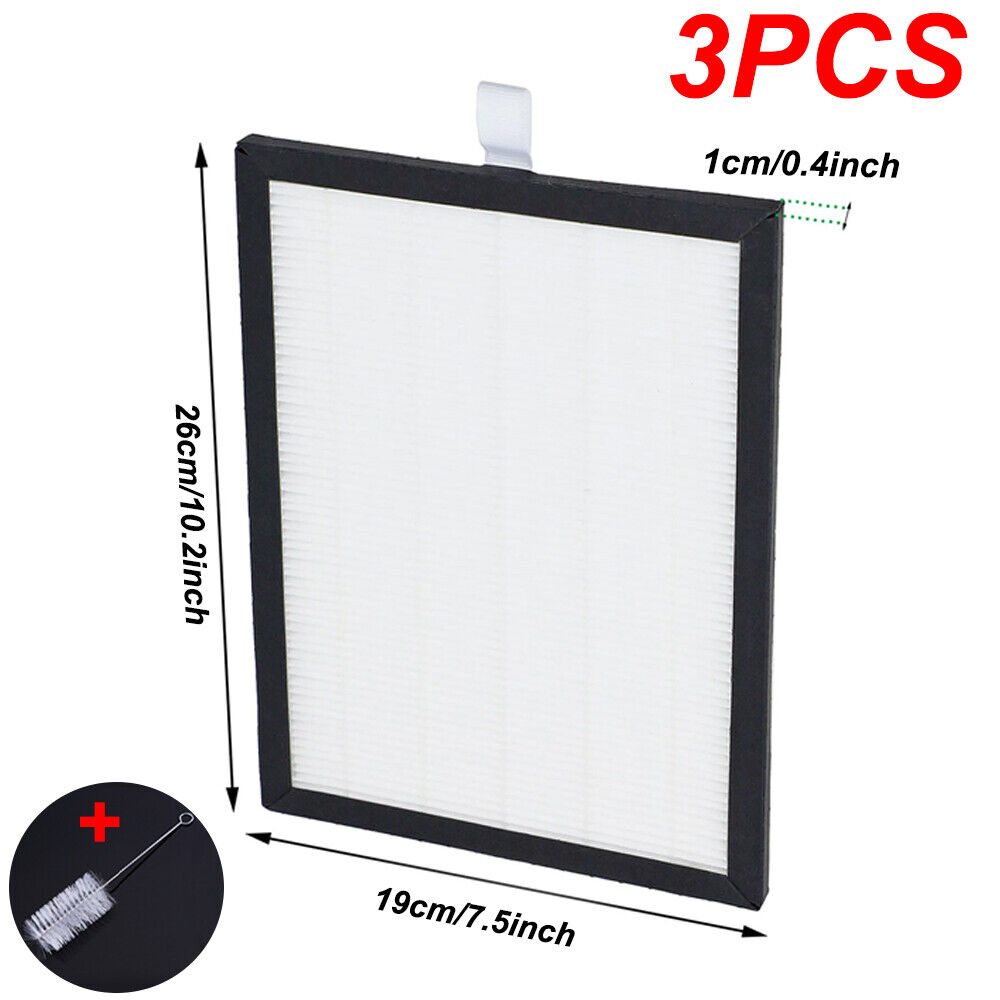 3Pack HEPA Filter for MEACO Dehumidifier 12L 12LE Low Energy Platinum Filters UK