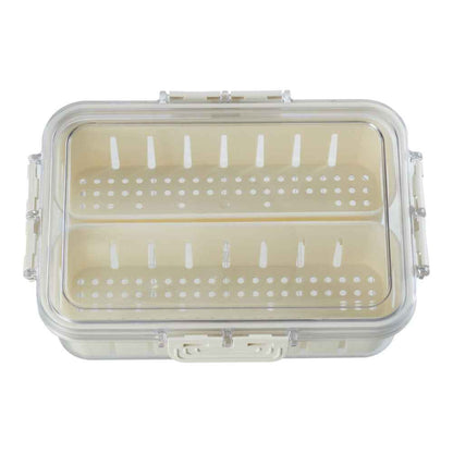 Fridge Box Holder Kitchen Cupboard Organiser Food Storage Dividers Container Lid