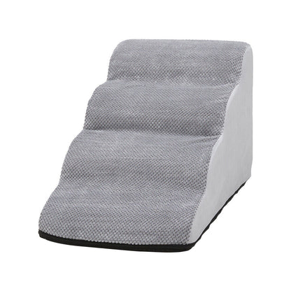 3/4/5 Steps Dog Stairs Pet For Bed Sofa Cats Ladder Ramp With Removable Cover UK